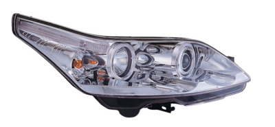 Angel Eye farovi CITROEN C4 3V/5V Hrom,CRNI 04-UP + MOTOR